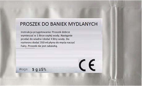 MEGA MYDLOVÉ BUBLINY SUPER PRÁŠOK NA 5 LITROV