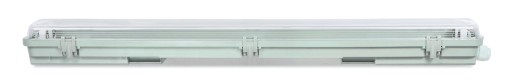 HERMETICKÉ ZARIADENIE PRE T8 LED ŽIVOTNÉ LAMPY 2x60CM
