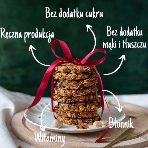 Brusnicové sušienky s erytritolom, bez pridaného cukru