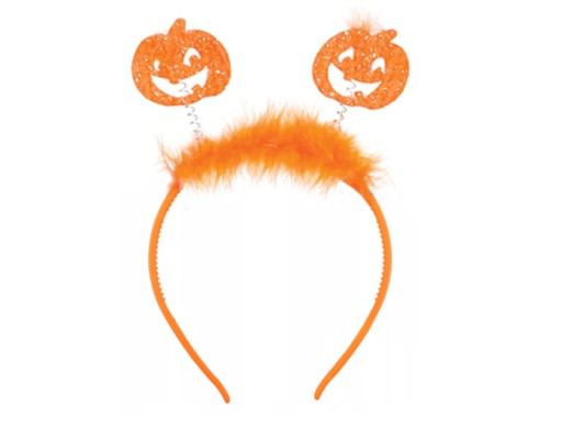 ORANŽOVÁ HALLOWEEN PUMPKIN čelenka