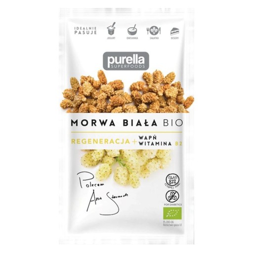 PURELLA SUPERFOODS Moruša biela sušená BIO 45g