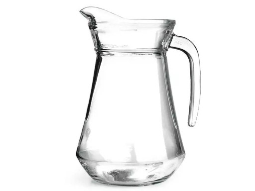 Sklenený džbán na vodu a limonádu 1,3 l