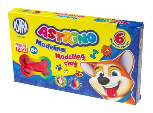 Školská modelovacia hmota 6 farieb Astrino