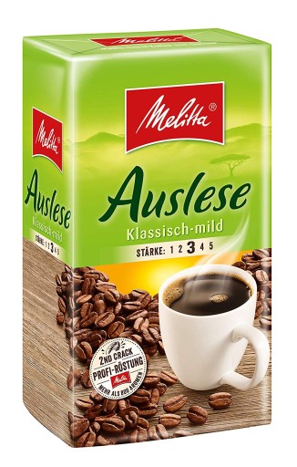 Melitta Auslese MILD mletá káva 500g