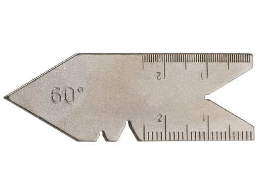 Mierka závitu 60 stupňov Limit