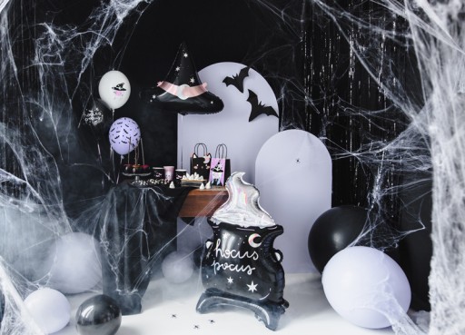 Halloweenska pavučina, biela, 60g