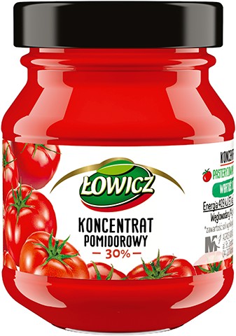 ŁOWICZ Paradajkový koncentrát, téglik 80g