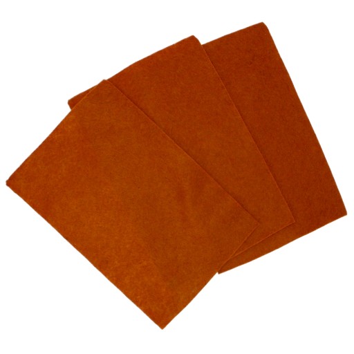 OZDOBNÁ OZDOBKA PLSTEČNÁ HNEDÁ PLACHTA 20X30