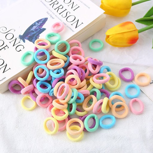 36x MINI VLASY GUMOVÉ REBRÍKY FARBA MALÉ FROTÉ BEZ KĹBOV PONY VRHÁK