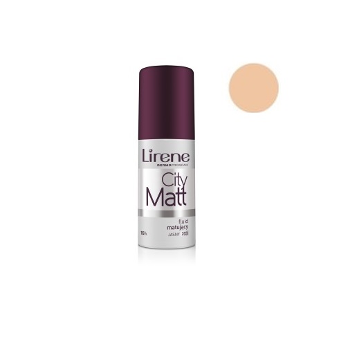 Lirene City Matt Fluid, svetlý 203 30 ml