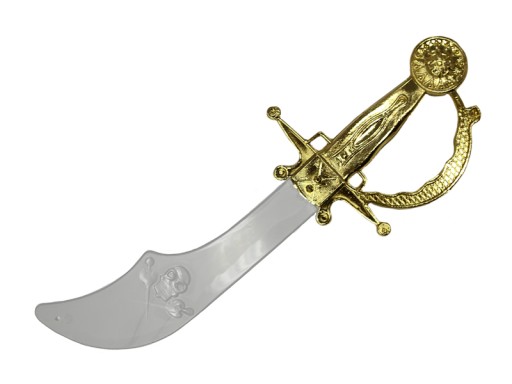 KARIBSKÝ PIRÁTSKY KLOBÚK MORSKÝ VLK 52CM