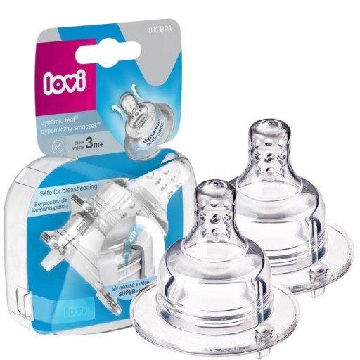 LOVI SUPERVENT BOTTLE cumlík 3m+ ZDARMA 2 ks