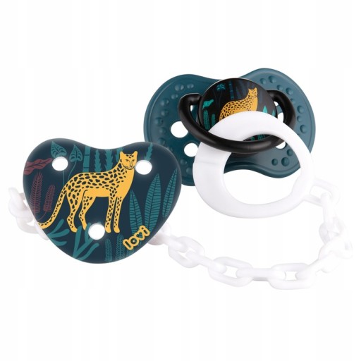 Spona na cumlík LOVI CHAIN PENDANT EXCLUSIVE JUNGLE VIBES