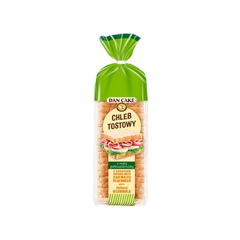 Celozrnný toastový chlieb 500g Dan Cake