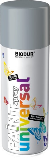 UNIVERZÁLNY SMALT SPREJ 400ml TMAVOSIVÝ SPREJ