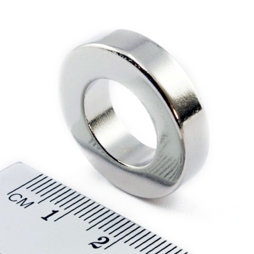 NEODYMOVÝ PRSTEŇOVÝ MAGNET 25x14x6 /N38