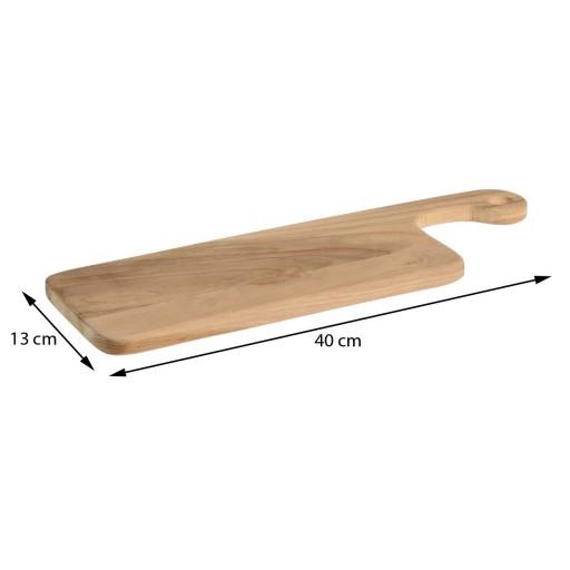 Drevená kuchynská doska 40 x 13 cm