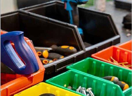 Ecobox stredne čierny