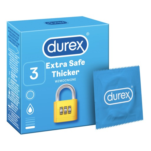 DUREX EXTRA SAFE 3 ks