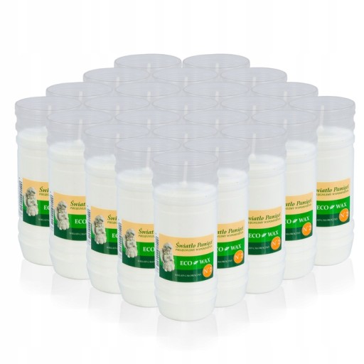 PARAFÍNOVÉ SVIEČKOVÉ VLOŽKY 2,5 dňa ECO Light 1 ks
