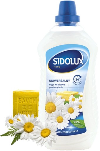 Sidolux univerzálne tekuté mydlo Marseille 1l