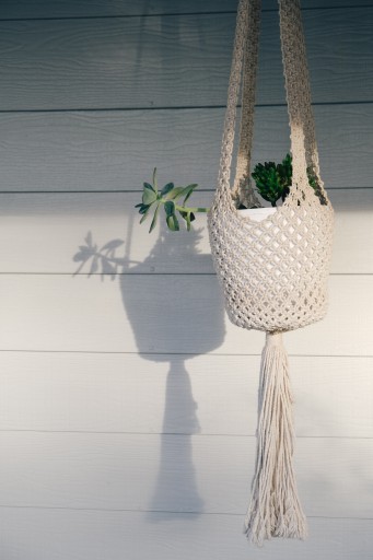 Prírodná bavlna Macrame Struna 200m 3mm ECO