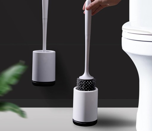 SILIKÓNOVÁ WC KEFA DO KÚPEĽNE WC