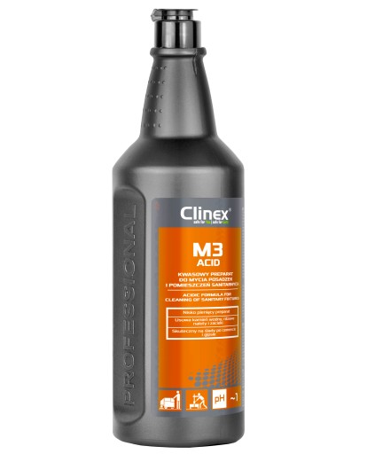 CLINEX M3 ACID Kyslý čistiaci prostriedok na podlahy 1L