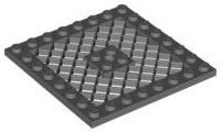 LEGO Plate 8x8 Mriežka/sieťka C. Grey (4151/4299022)