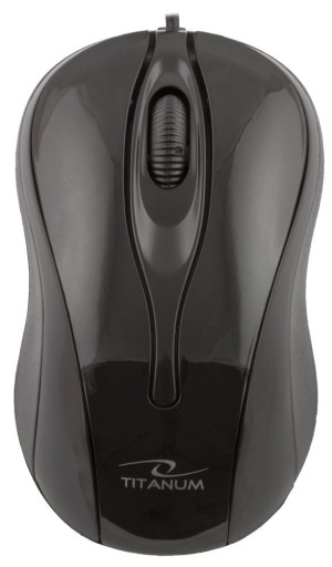 Myš TITANUM Hornet 3D TM103K (optická; 1000 DPI;
