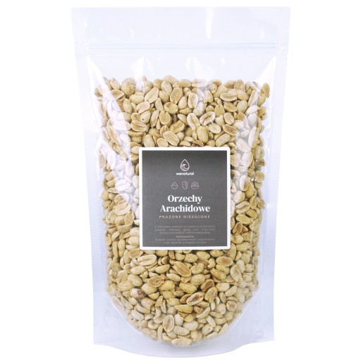 Arašidy 500g Wenatural - mleté polovičky, lúpané, pražené, nesolené