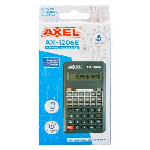 KALKULAČKA AXEL AX-1206E, STARPAK
