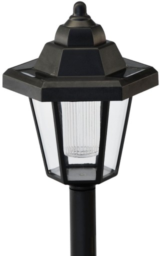 Solárna lampa, LED lampáš, záhradná dekorácia P-587