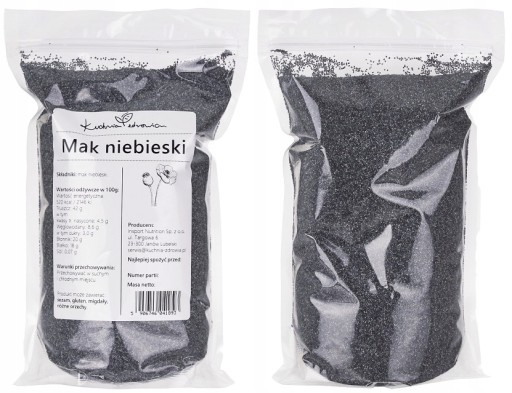 Modrý mak Natural HEALTH KUCHYŇA 500g