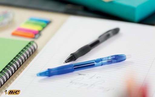 BIC GÉL-OCITY ORIGINÁLNE AUTOMATICKÉ GÉLOVÉ PERO ČIERNE