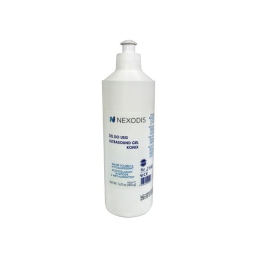 Ultrazvuková gélová fľaša Nexodis 500 ml
