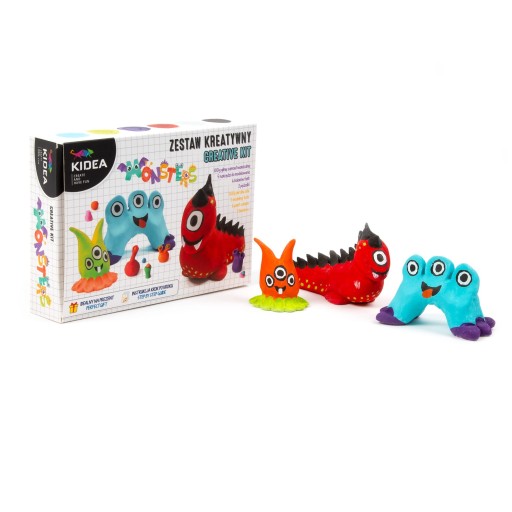 Súprava samotvrdnúcej hliny Kidea Monsters