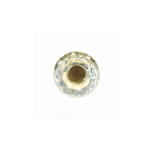 KRYŠTÁLOVÁ RÚČKA 30mm GOLD CRYSTAL