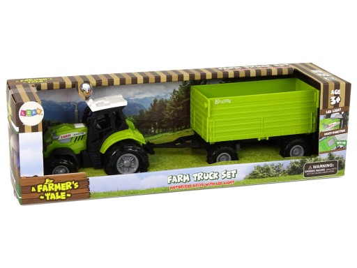 Traktor s prívesom Green Farm