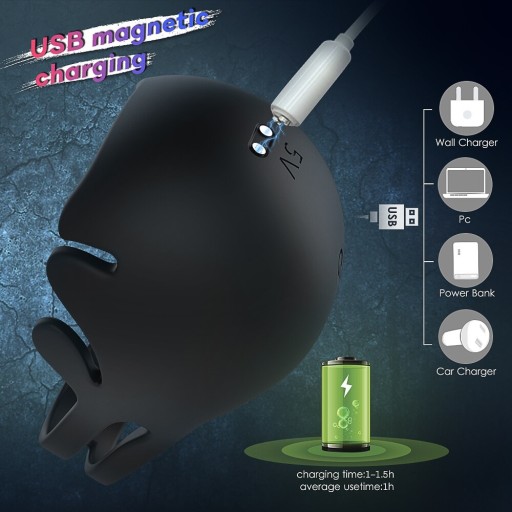 USB KÁBEL VIBRATOR STIMULÁCIA PRE DOSPELÝCH 8mm