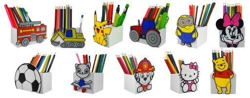 FAREBNÝ ORGANIZÁTOR NA DETSKÝ STOL - MICKEY MOUSE