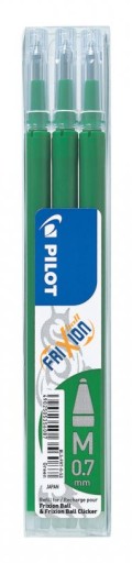Náplň do pera Pilot Frixion zelená 0,7 3ks