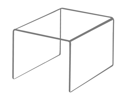 STOJAN STOJAN DISPLEJ PLEXI STUPEŇ 10/10 cm