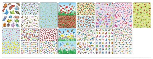 Blok s motívmi A4 80g 15 listov Happy Color GARDEN