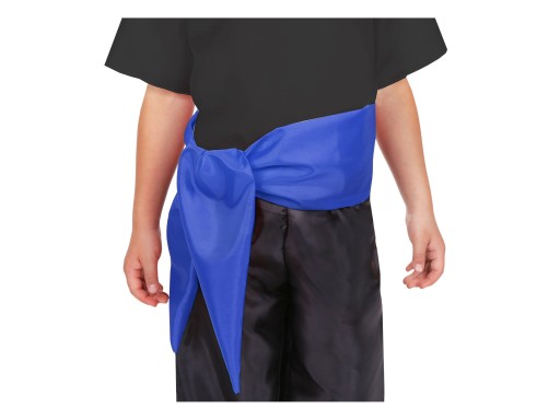 ZAVÁZANÝ OPASOK, MODRÁ KOSTÝM, 140 cm