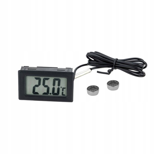 Digitálny LCD elektronický teplomer so sondou