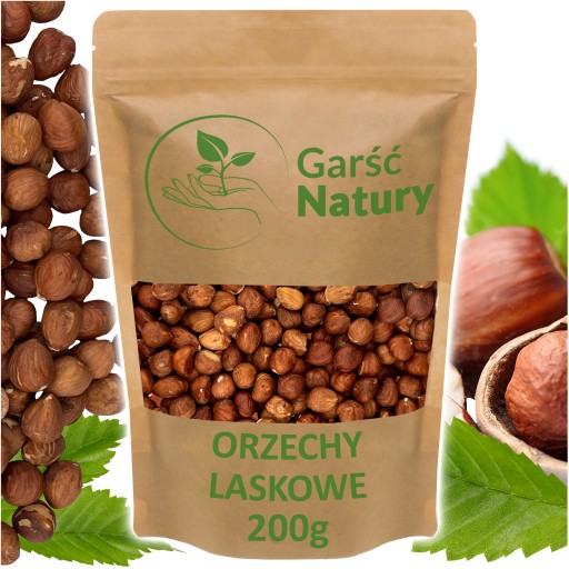 LIESKOVÉ ORIEŠKY CELÉ LÚPANÉ 200 g veľké prírodné čerstvé bez GMO 0,2 kg