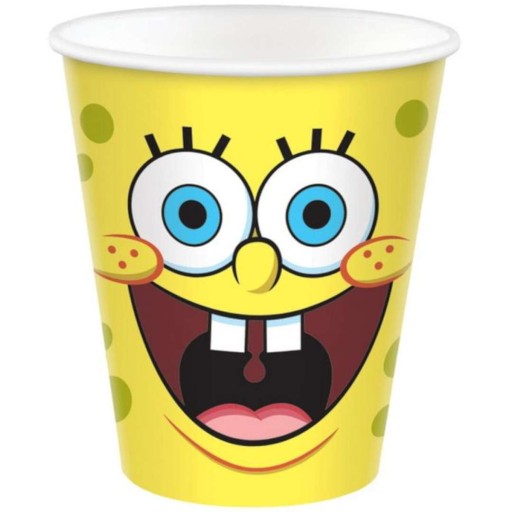 Papierové kelímky SPONGEBOB squarepants