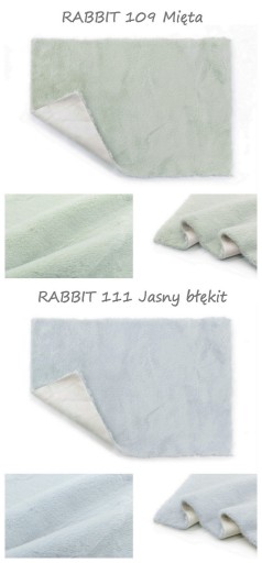 Koberec do spálne 40x60 Fur Soft Plain Fluffy Rabbit