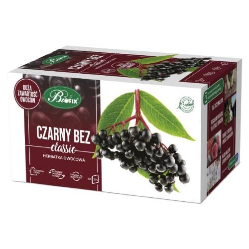 BiFix Classic Instantný ovocný čaj Čierna baza, 20x2,5g